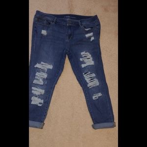 Distressed Soho Jeans by NY&Co